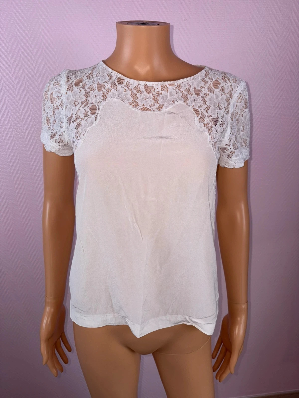 Top feminino Maje tamanho 38/40 – photo 2